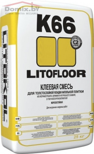 Клей для плитки Litokol LitoFloor K66 (25кг)